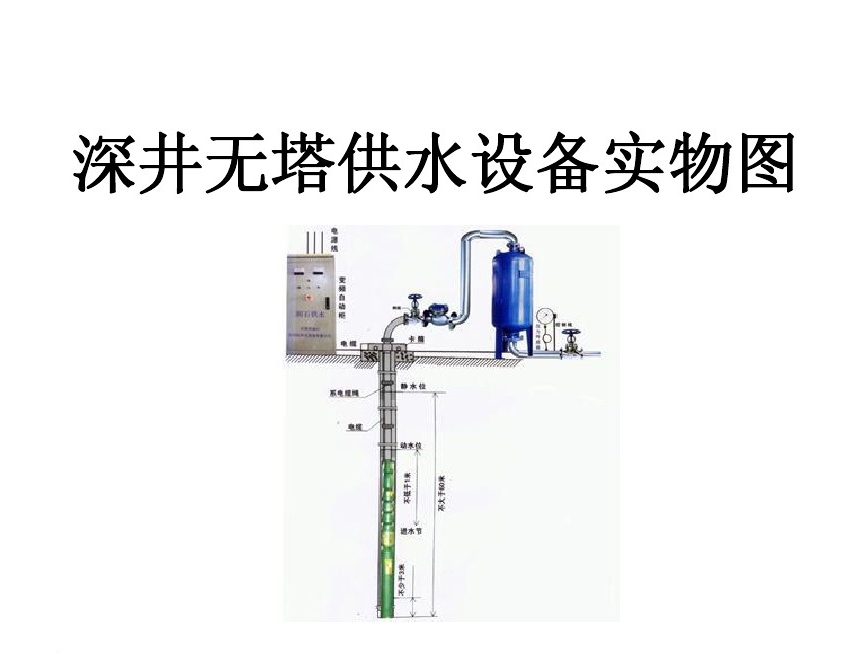 尉氏县井泵无塔式供水设备